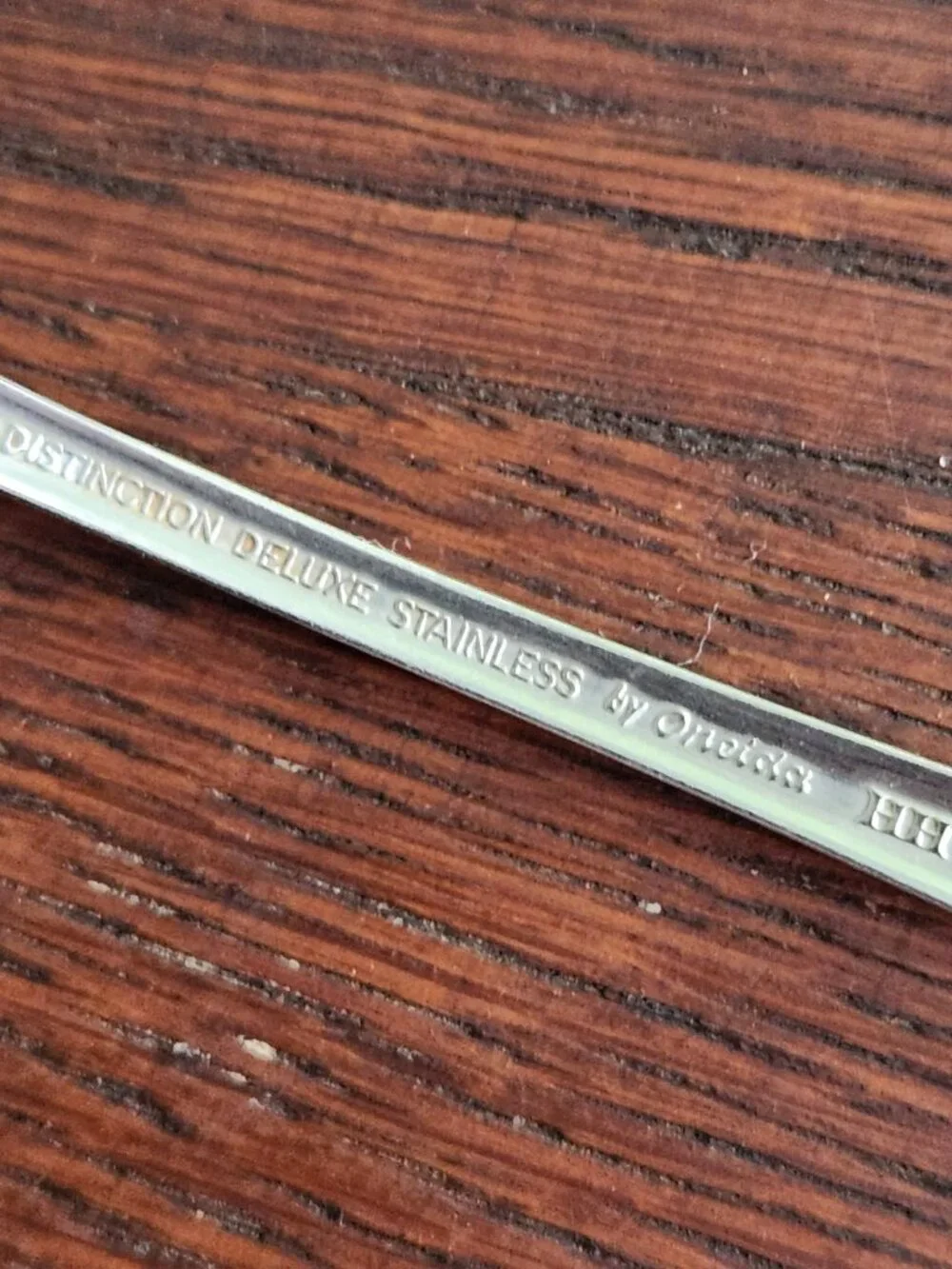 Set of 4 Oneida Distinction Deluxe HH COLONIAL ARTISTRY Stainless TEASPOONS Lot